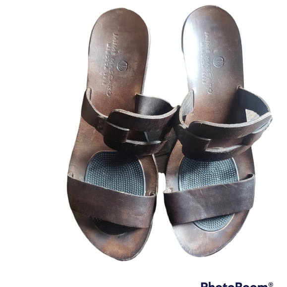 Jaime Mascaro Leather Slippers - Picture 4 of 12